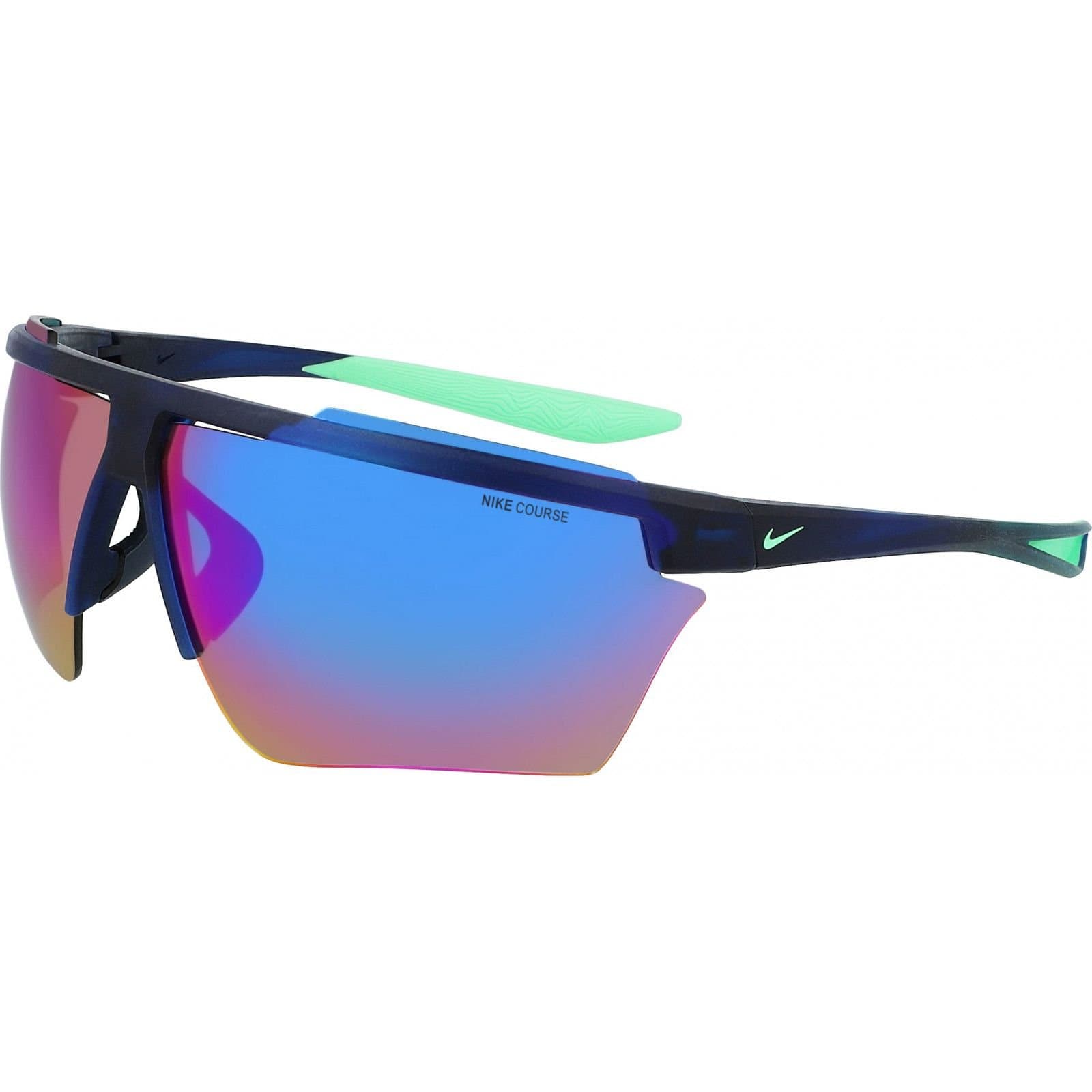 Nike Nike Men's WINDSHIELD-PRO-M-DC3389-410 Visor/Wrap Sunglasses in Blue