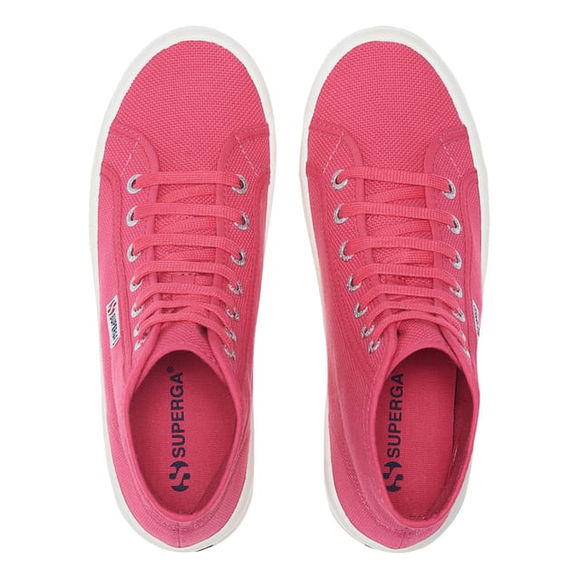 Superga Superga Women's 2341 Cotu Alpina High Tops in Pink - 3