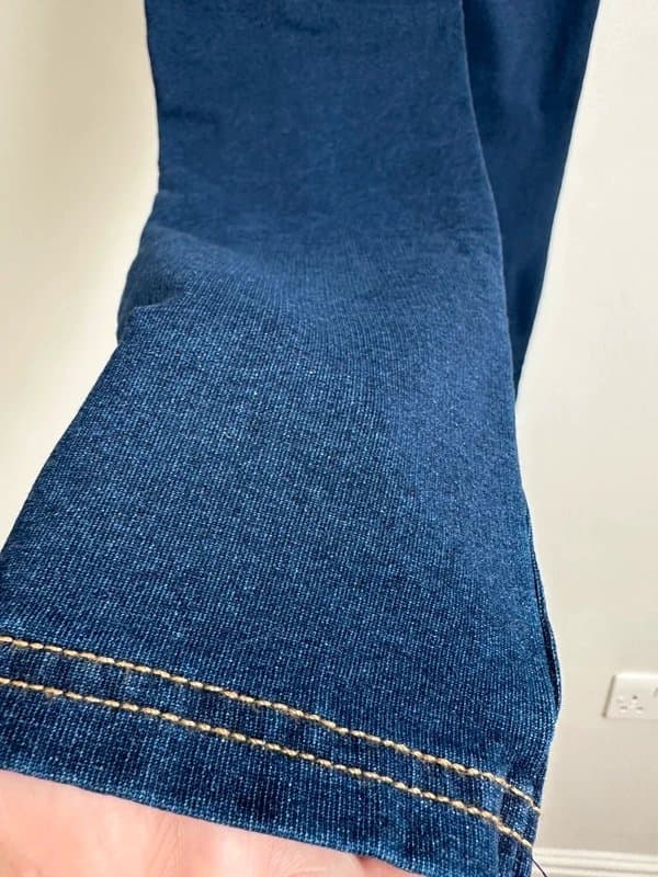 George George Denim Look Jeggings Size 8–10 Blue Stretch Pull On