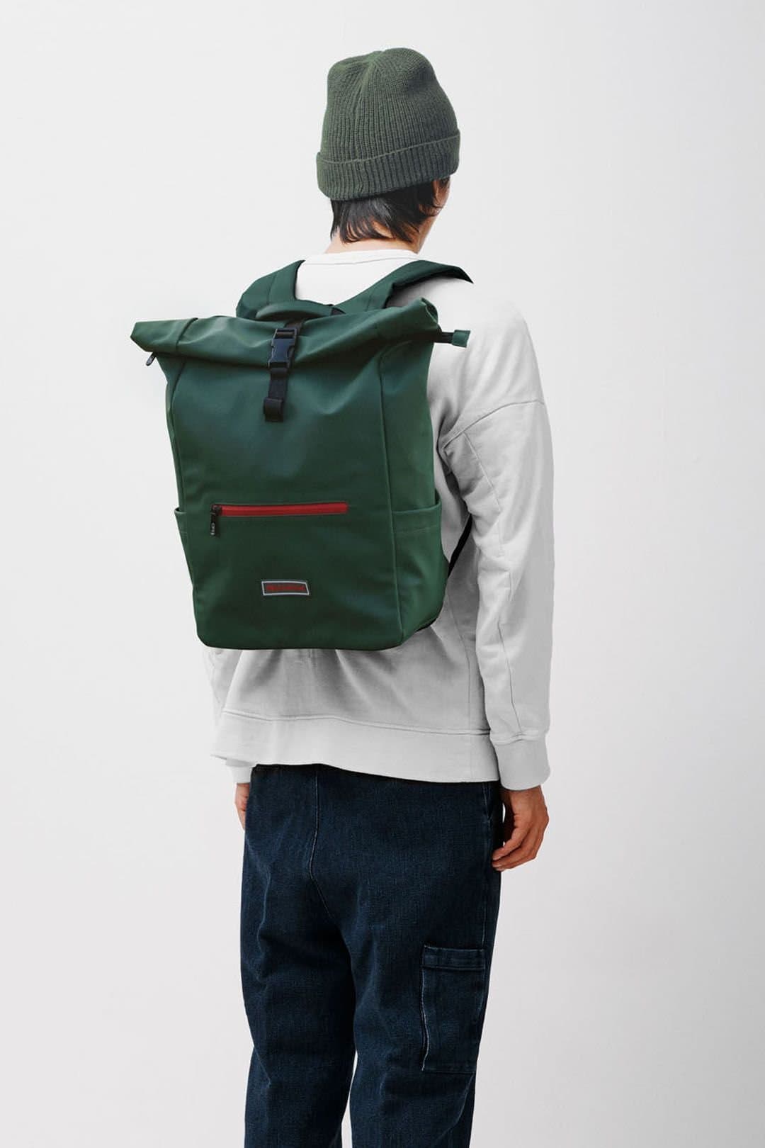 Delta Roam Delta Roam Green Roll-Top Rucksack 20L for Men