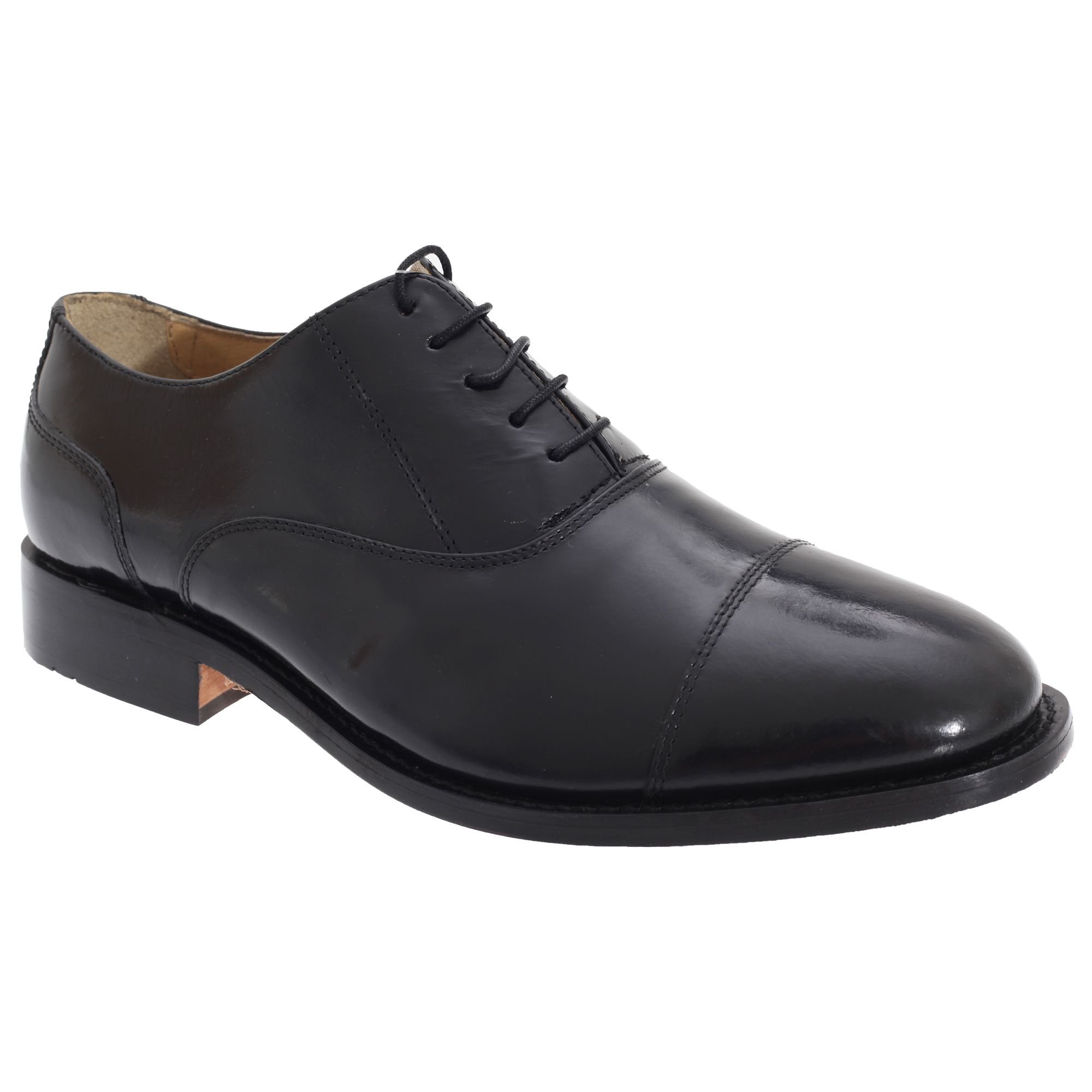 Kensington Classics Kensington Classics Men's Premium Argentinian All Leather Capped Oxford Shoes in Black - 3