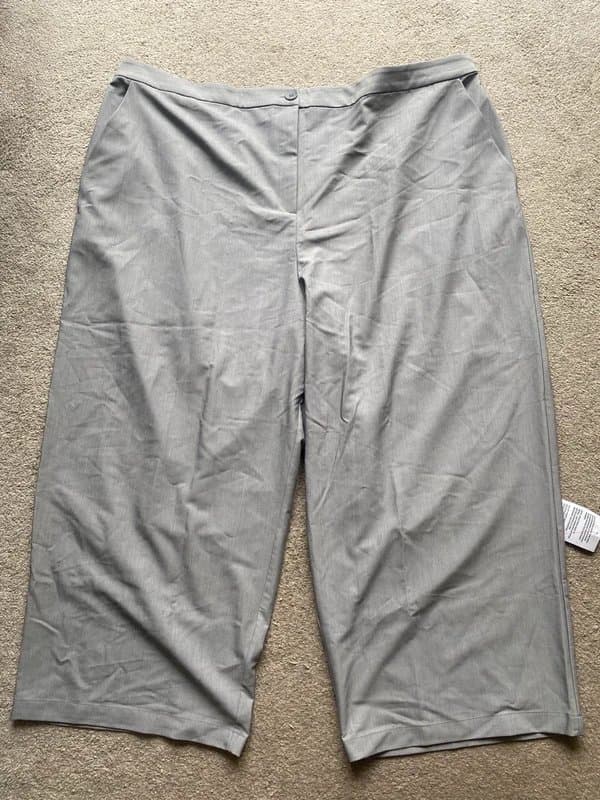 ASOS Design Plus size asos design grey office suit pants