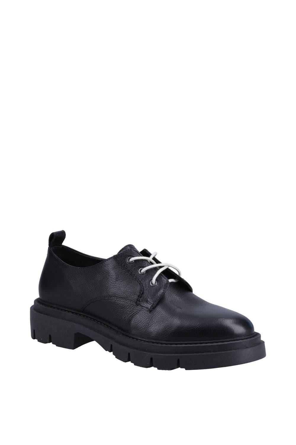 Hush Puppies Hush Puppies Black Leather Lace Shoes