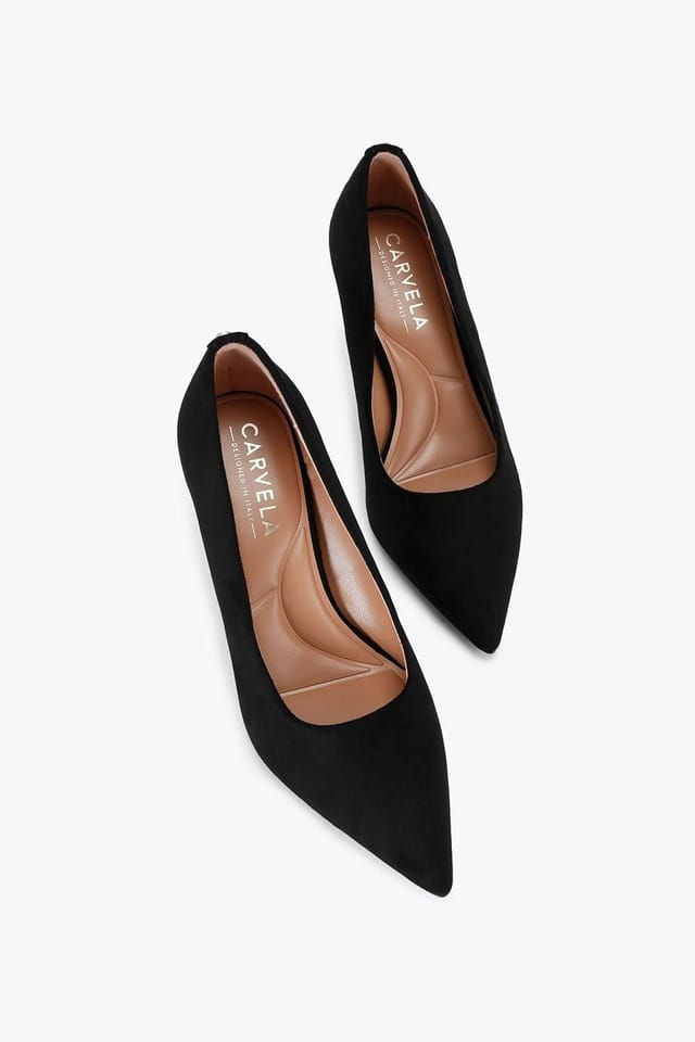 Carvela Carvela Women's 'Corletta Court' Fabric Heels in Black - 2