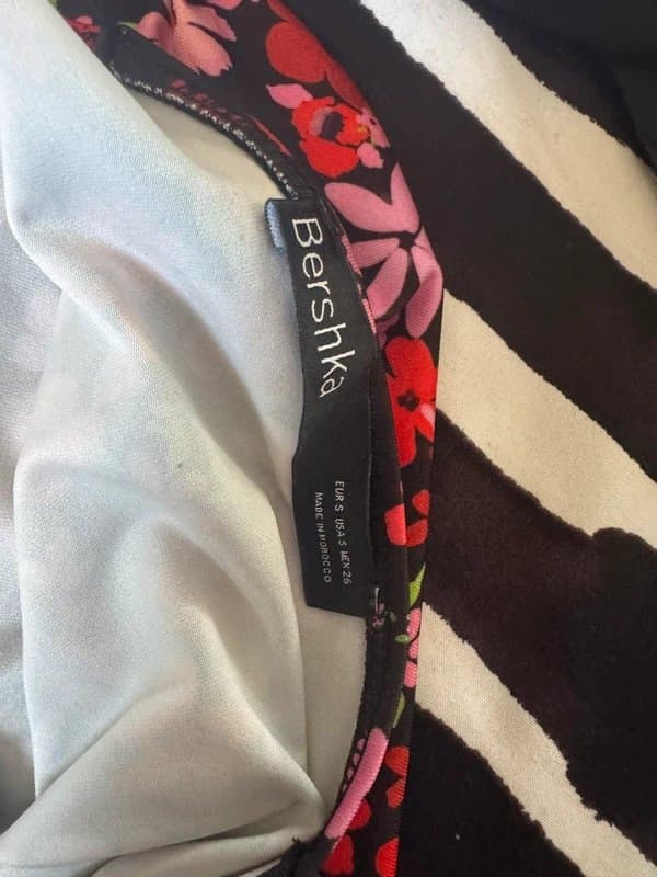 Bershka Flowery Maxi Dress