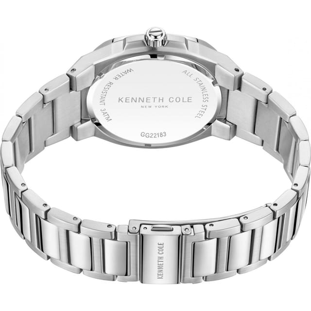 Kenneth Cole Kenneth Cole Men's KCWGG2218303 Classic 41mm Quartz Watch in Silver - 2