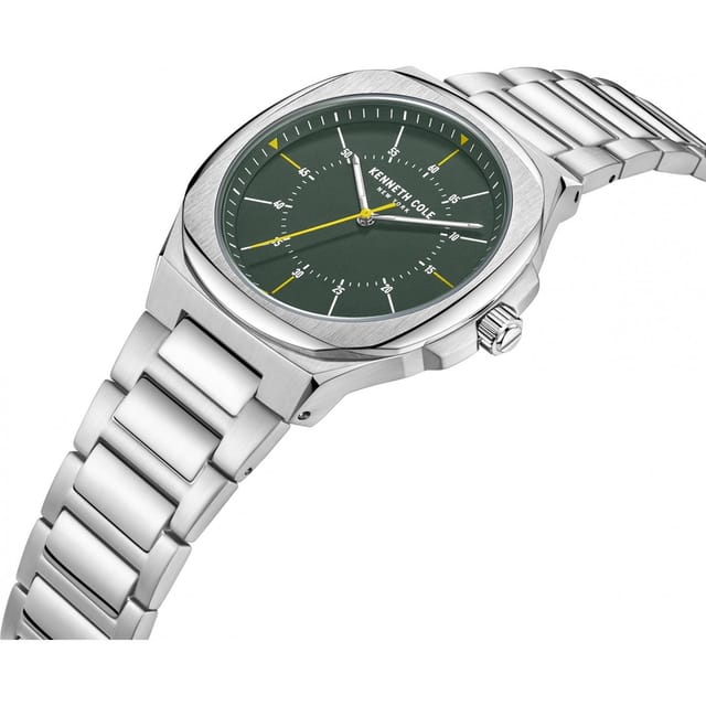 Kenneth Cole Kenneth Cole Men's KCWGG2218303 Classic 41mm Quartz Watch in Silver - 3
