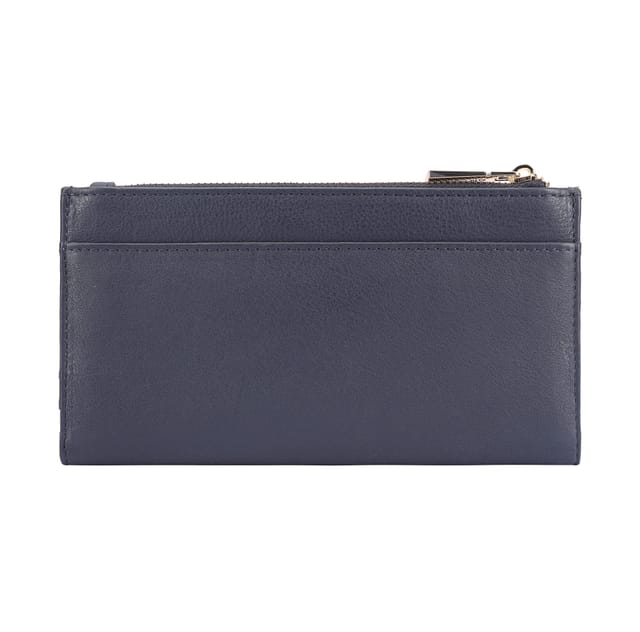 Paul Costelloe Paul Costelloe Women's Nynph Leather Purse in Dark Navy - 3
