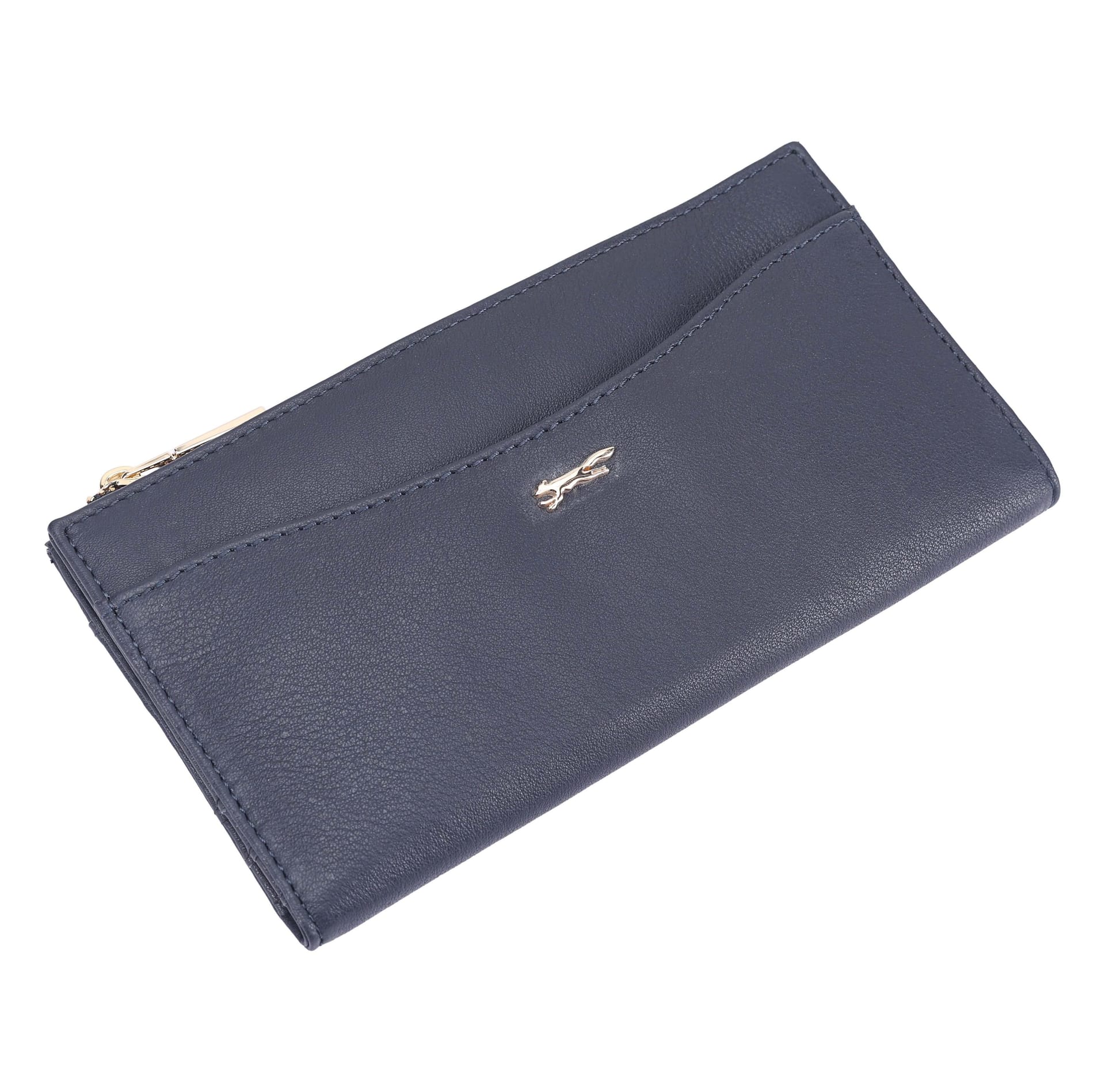 Paul Costelloe Paul Costelloe Women's Nynph Leather Purse in Dark Navy - 4