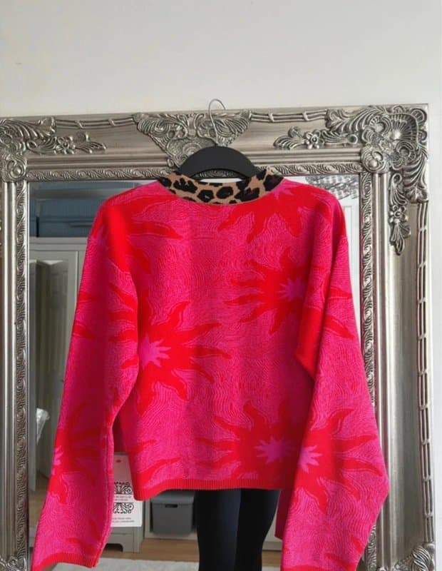 Never Fully Dressed Never fully dressed pink soleil cardigan