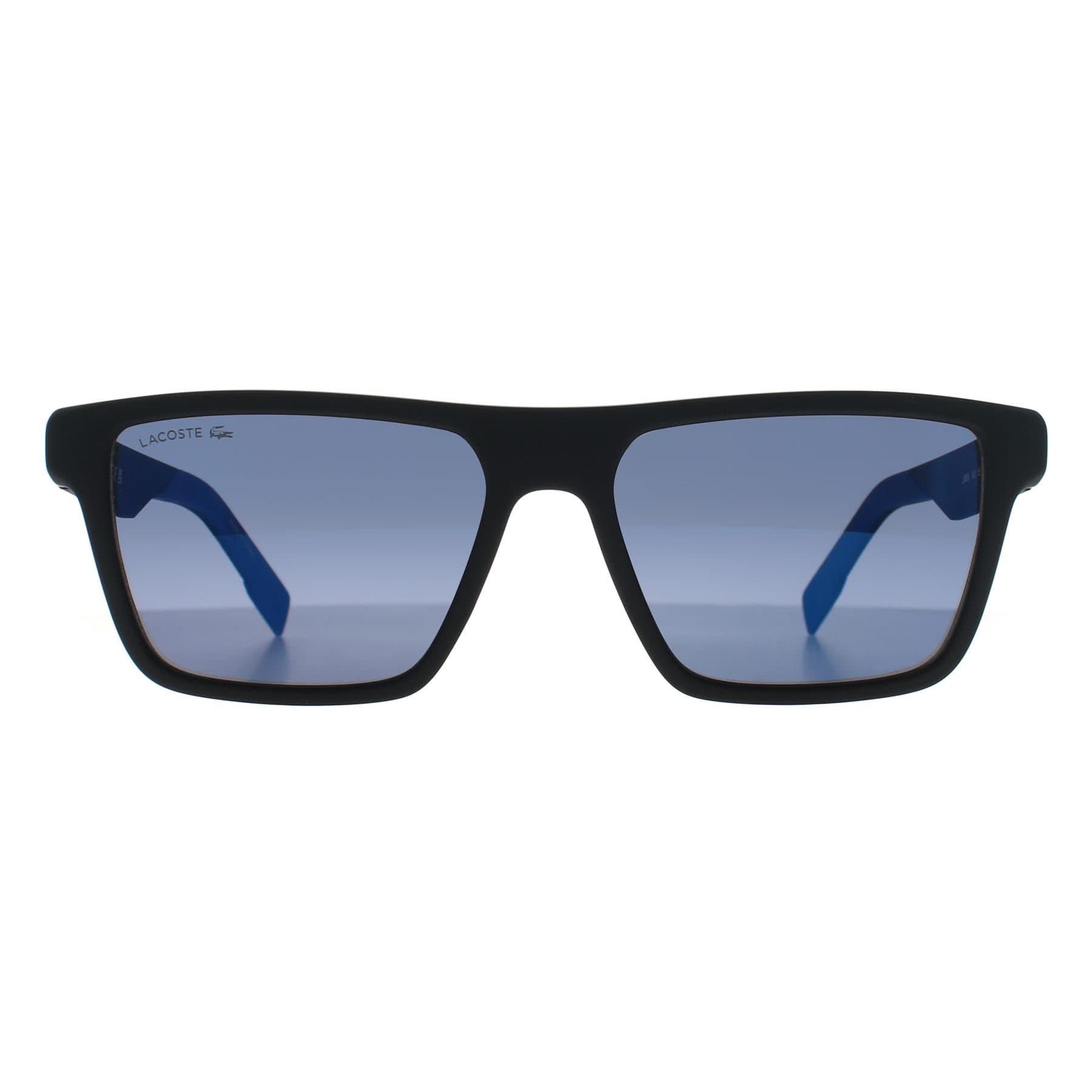 Lacoste Lacoste Men's Rectangle Matte Black Blue Blue L998S