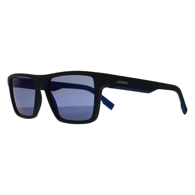 Lacoste Lacoste Men's Rectangle Matte Black Blue Blue L998S - 2