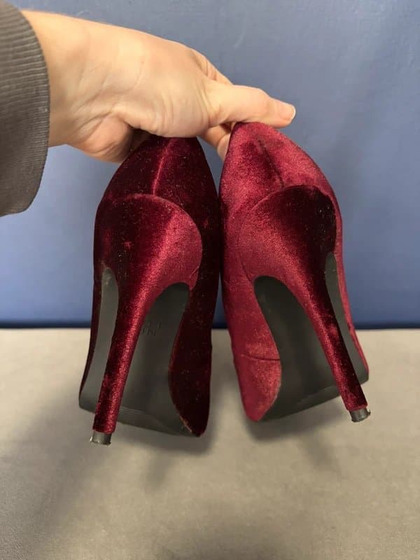 New Look Velvet Pointed Court Stiletto High Heels