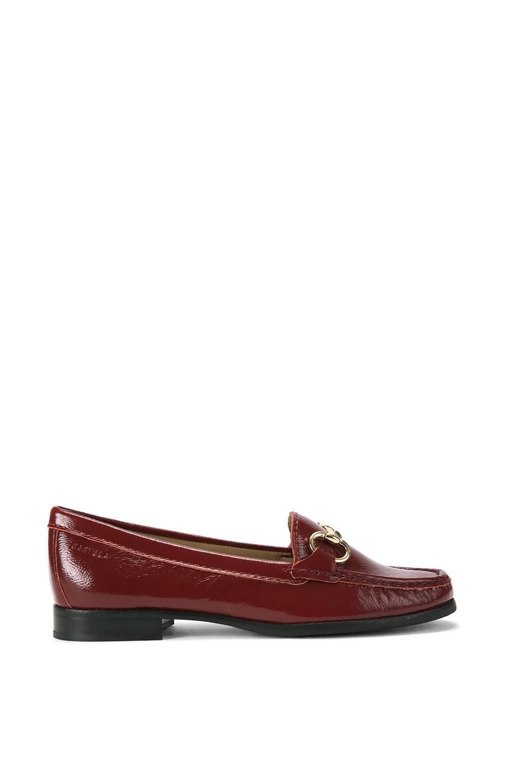 Carvela Carvela Women's 'Click' Leather Patent Flats in Red - 2