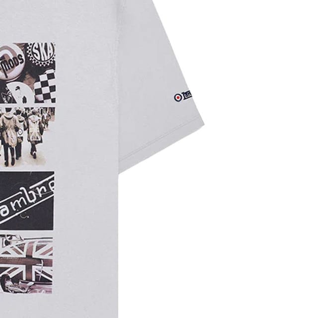 Lambretta Lambretta Men's SS24 Photo Print T-Shirt in Grey - 2