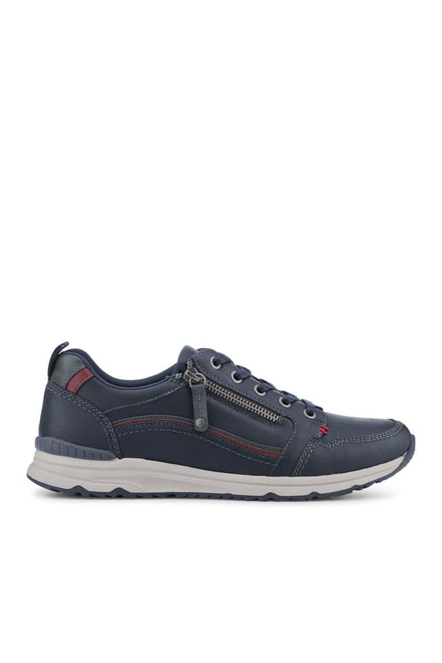 Pavers Pavers Men's Casual Lace-Up Shoes in Navy - 2