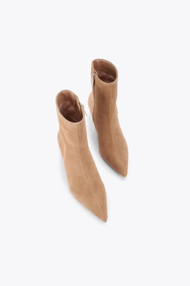 Carvela Carvela Women's 'Marcia Ankle' Suede Boots in Taupe - 2