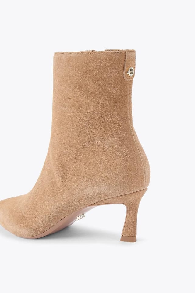 Carvela Carvela Women's 'Marcia Ankle' Suede Boots in Taupe - 3