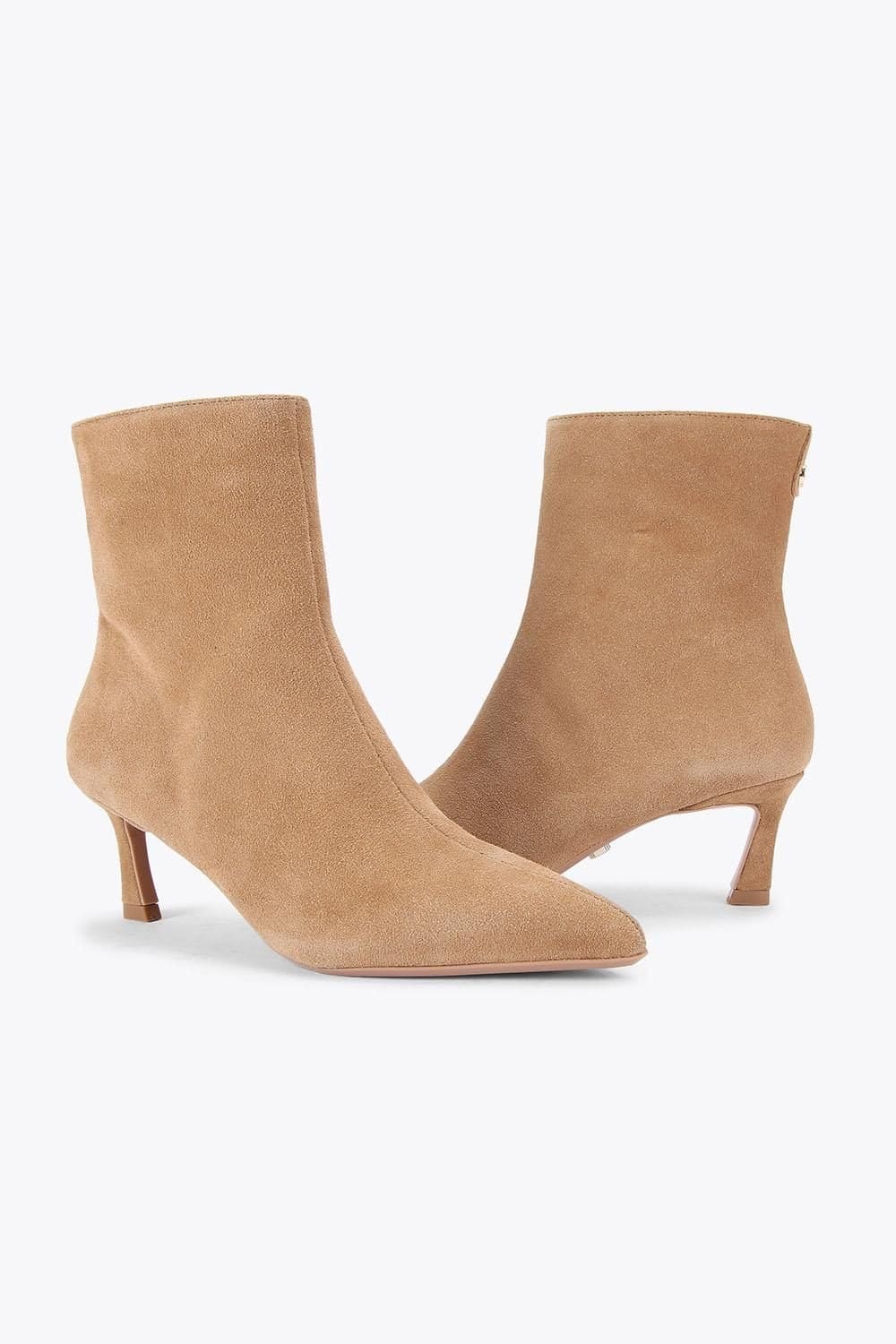 Carvela Carvela Women's 'Marcia Ankle' Suede Boots in Taupe - 4