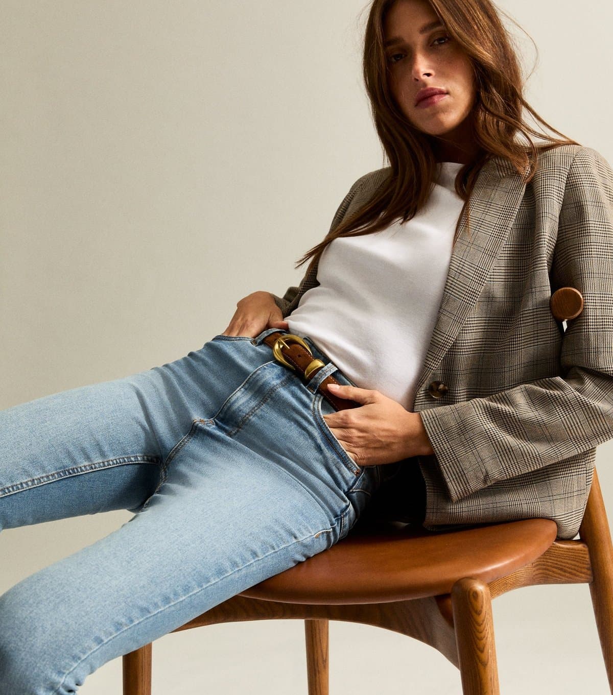 New Look Women's Blue Lift & Shape Jenna Skinny Jeans New Look