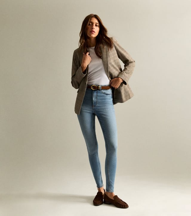New Look Women's Blue Lift & Shape Jenna Skinny Jeans New Look - 2