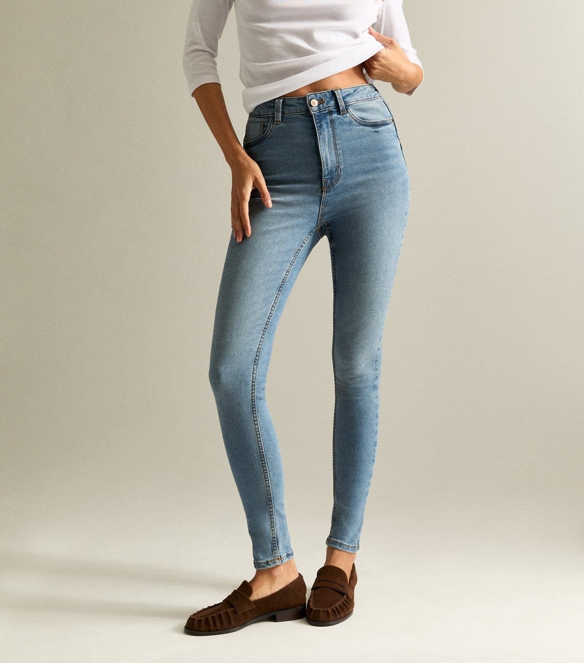 New Look Women's Blue Lift & Shape Jenna Skinny Jeans New Look - 4