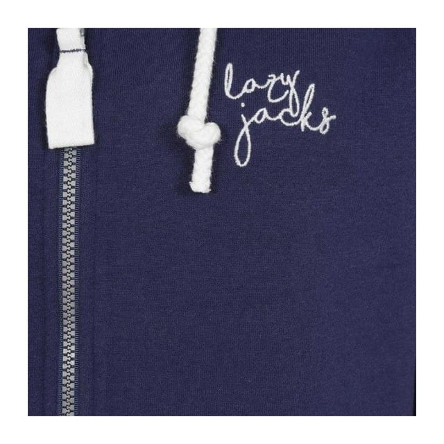 Lazy Jacks Lazy Jacks Women's Full Zip Hoodie in Dark Blue - 3