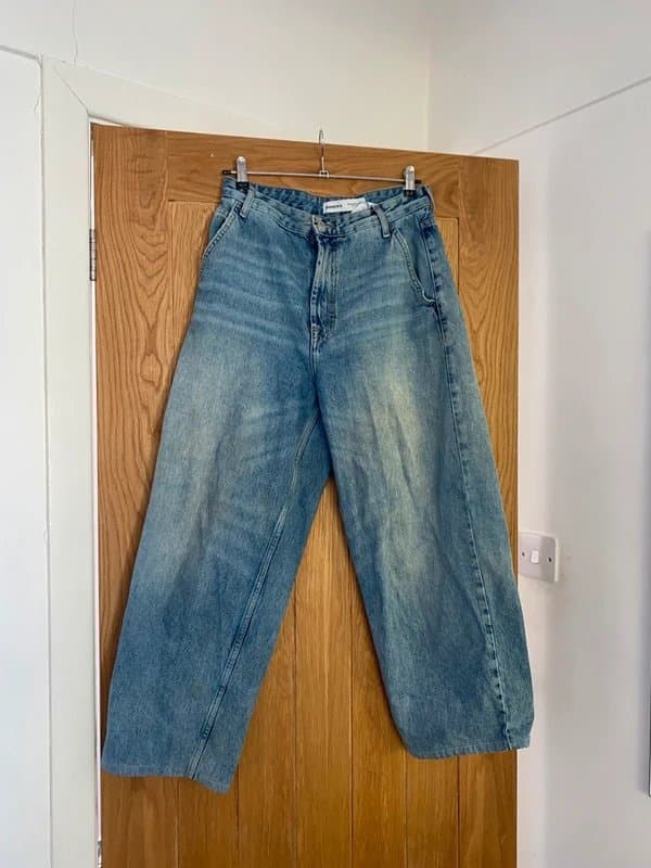 Bershka Bershka wide leg baggy jeans