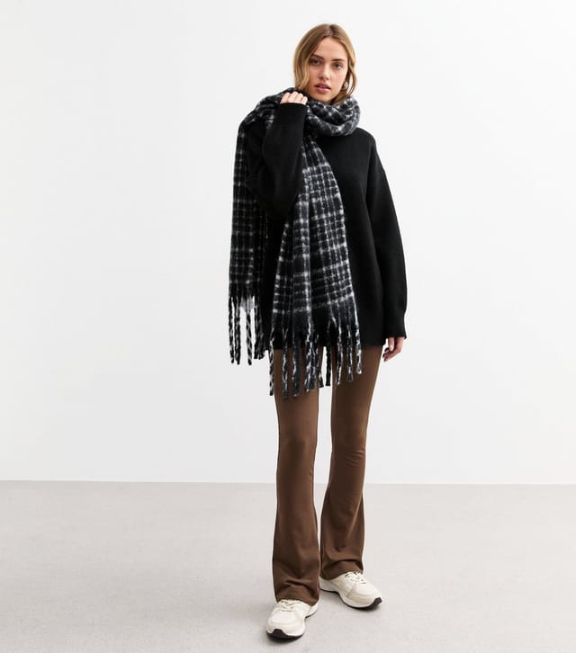 New Look Women's Brown Flared Jersey Leggings New Look - 3