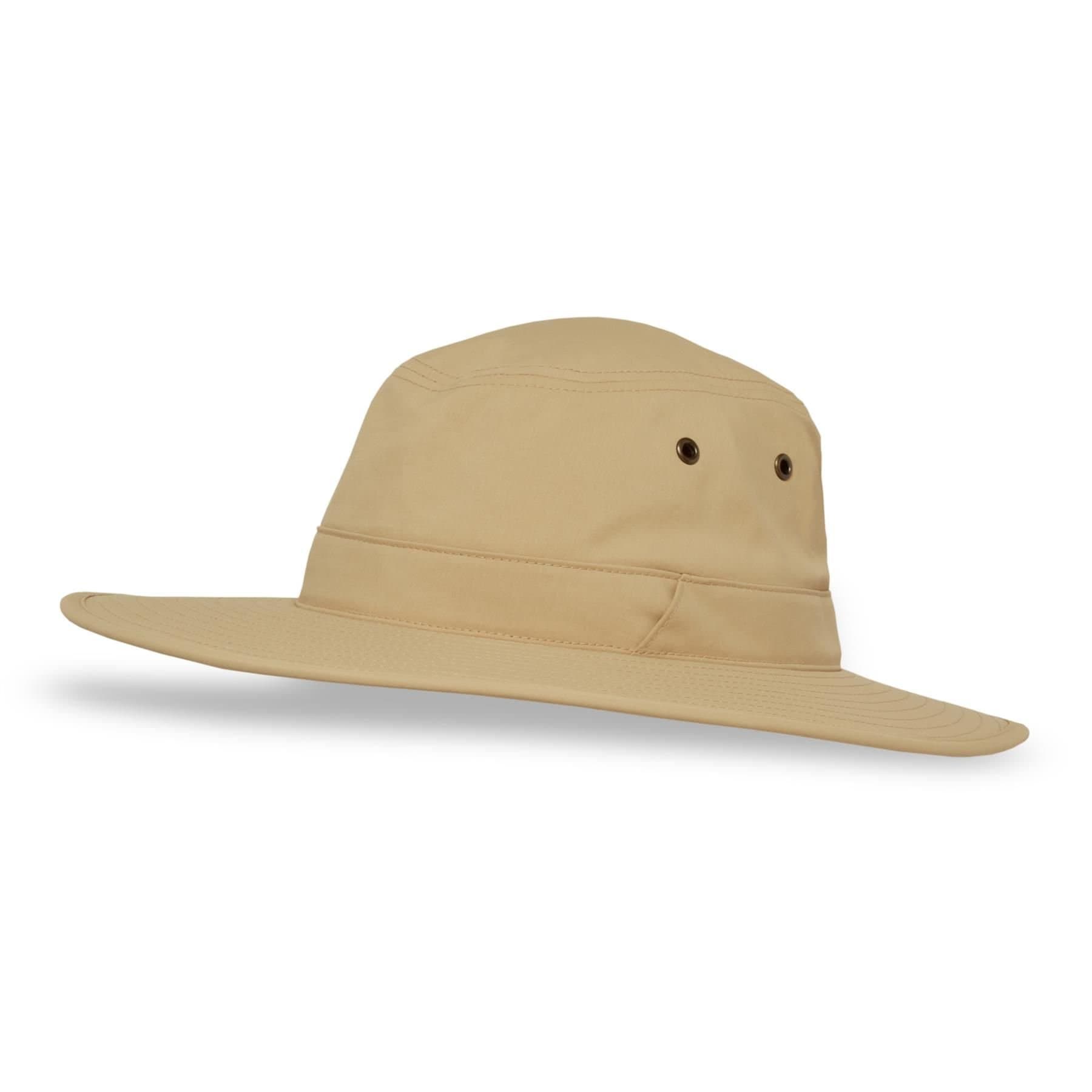 Sunday Afternoons Sunday Afternoons Men's 'Passport' Lightweight Ventialted Packable UPF 50+ Sun Hat in Light Brown