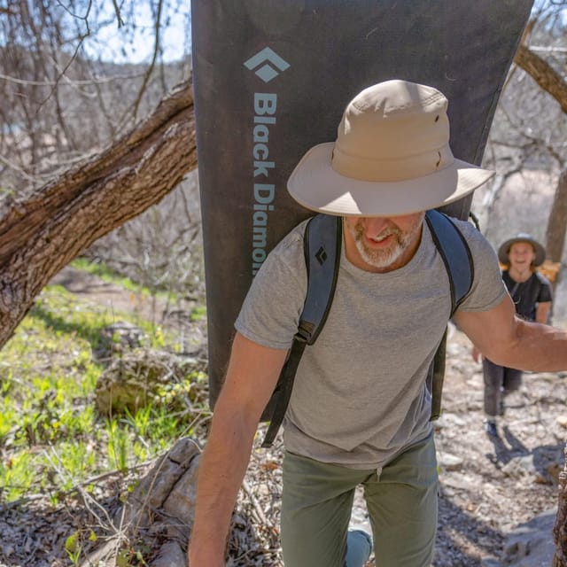 Sunday Afternoons Sunday Afternoons Men's 'Passport' Lightweight Ventialted Packable UPF 50+ Sun Hat in Light Brown - 2