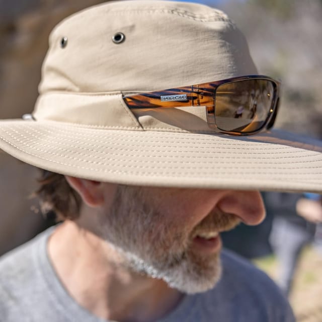 Sunday Afternoons Sunday Afternoons Men's 'Passport' Lightweight Ventialted Packable UPF 50+ Sun Hat in Light Brown - 3