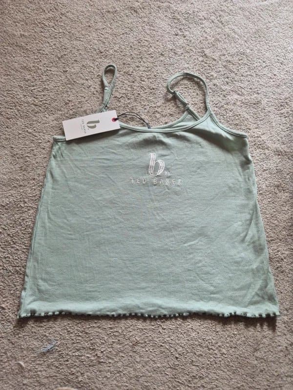 Ted Baker Ted baker ribbed jersey cami top size 12