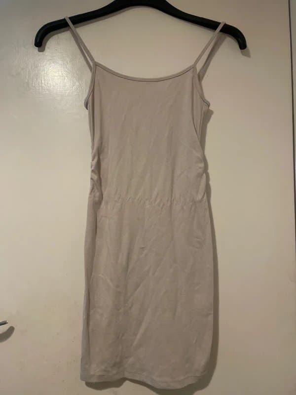 Bershka Beige mini dress