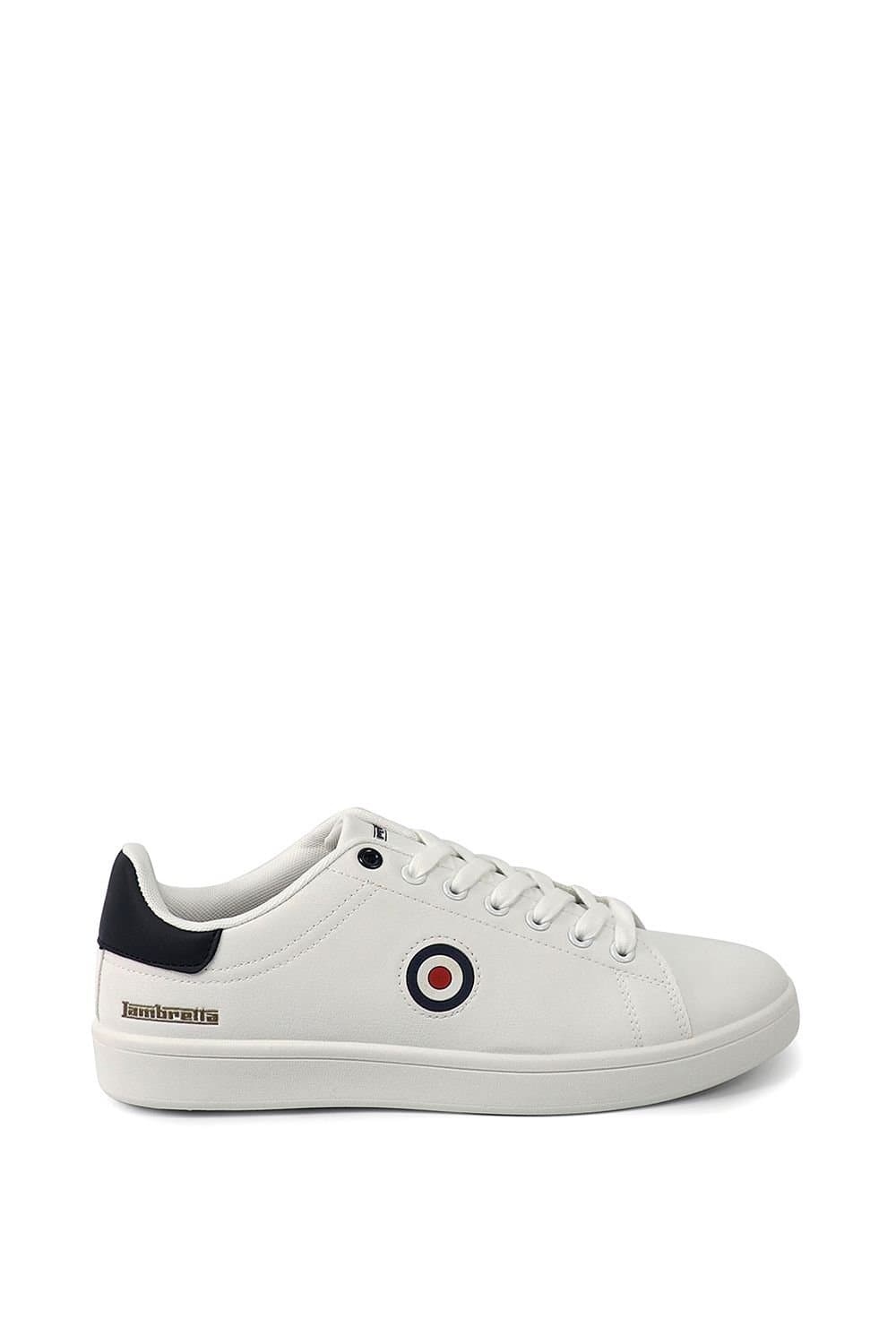 Lambretta Lambretta Men's White Cupsole Trainer