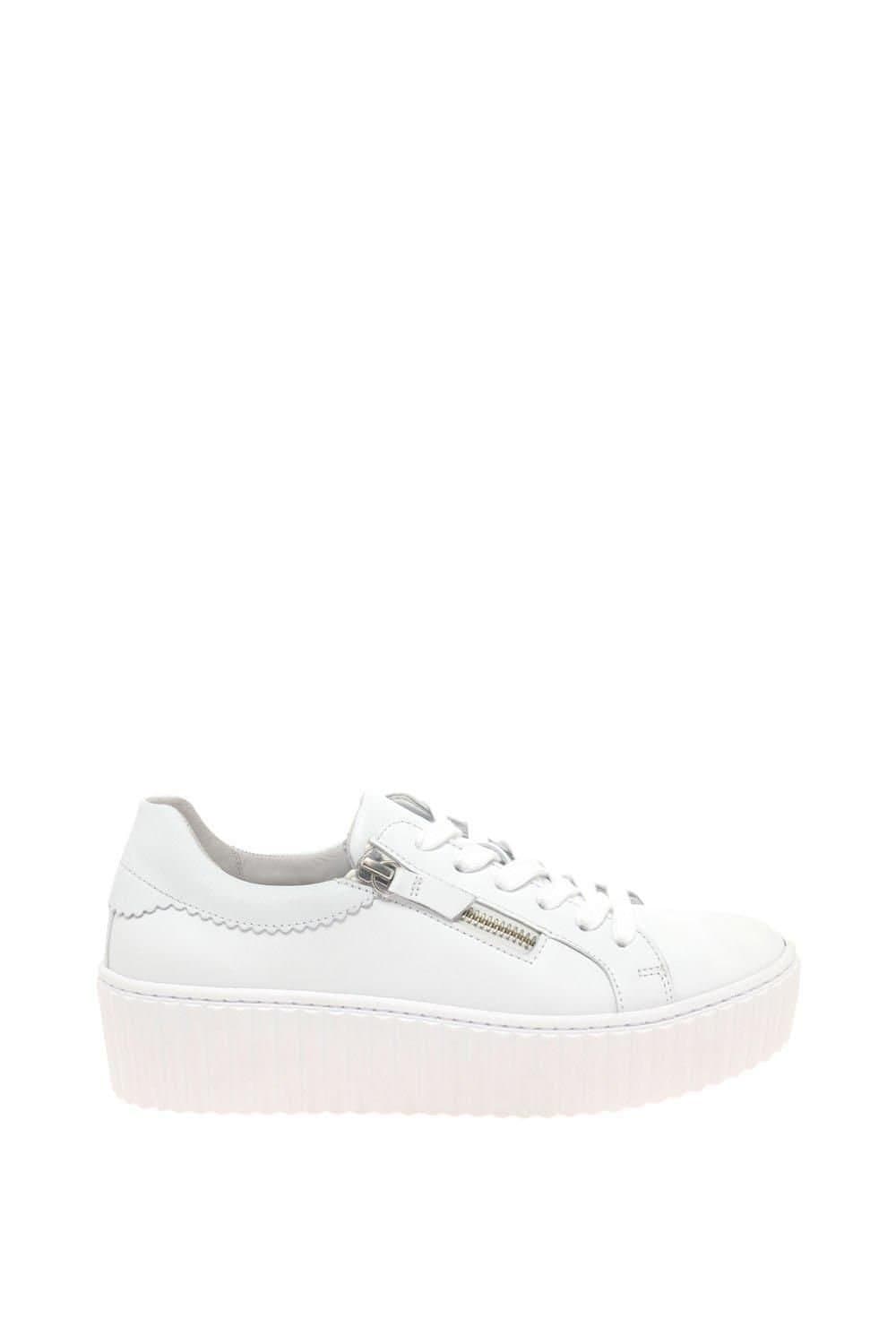 Gabor Gabor Women's 'Dolly' Flatform Trainers in White