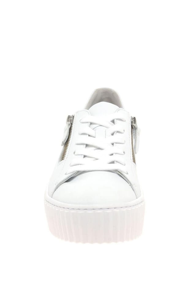 Gabor Gabor Women's 'Dolly' Flatform Trainers in White - 3