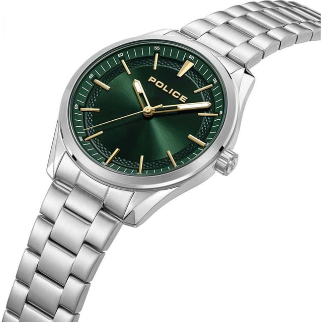 Police Police Men's PEWJG0018204 42mm Quartz Watch in Silver - 2