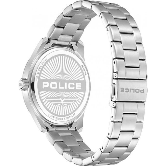 Police Police Men's PEWJG0018204 42mm Quartz Watch in Silver - 3