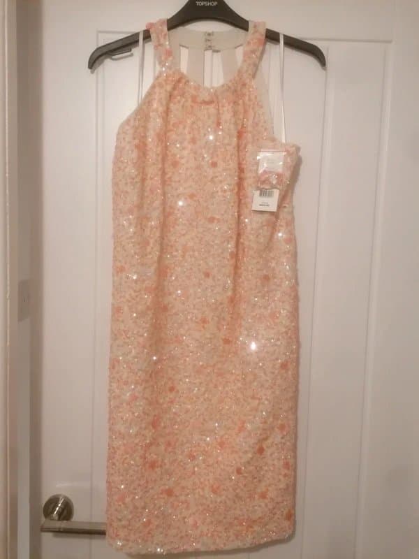 French Connection French Connection dress. Brand new with tags. Priced £225. Fully sequined and fully lined. Size 8.