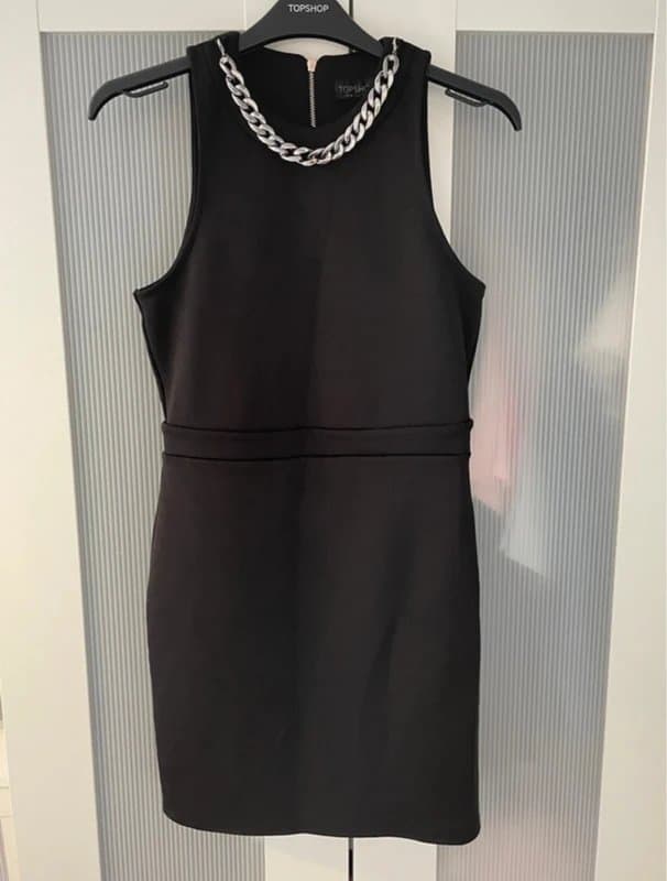 Topshop Topshop black mini dress size 10