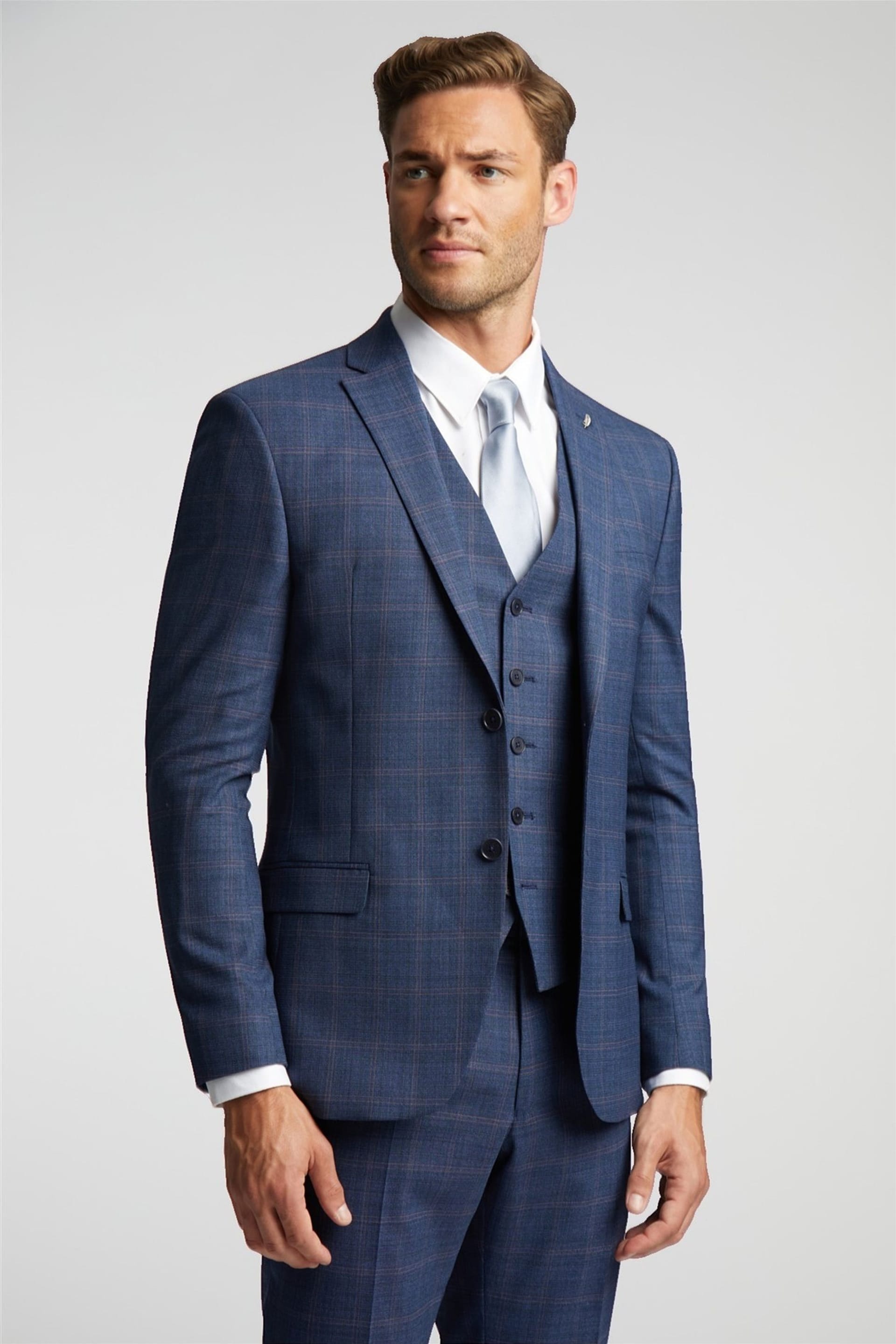 Ted Baker Ted Baker Men's Slim Fit Suit Jacket in Cobalt - 4