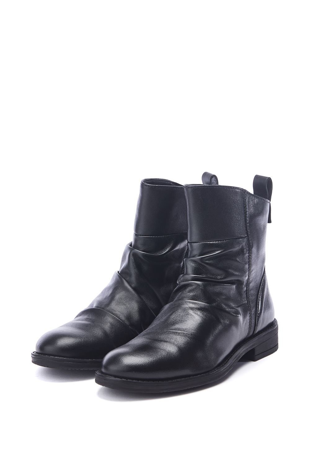 Moda In Pelle Moda In Pelle Women's 'Brandish' Leather Ankle Boots in Black - 2