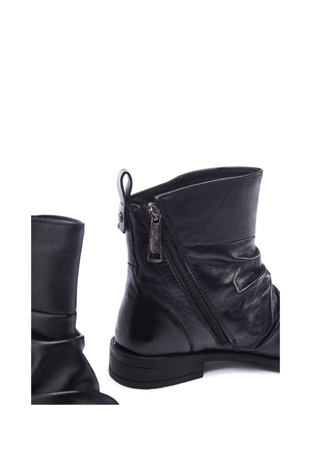 Moda In Pelle Moda In Pelle Women's 'Brandish' Leather Ankle Boots in Black - 4