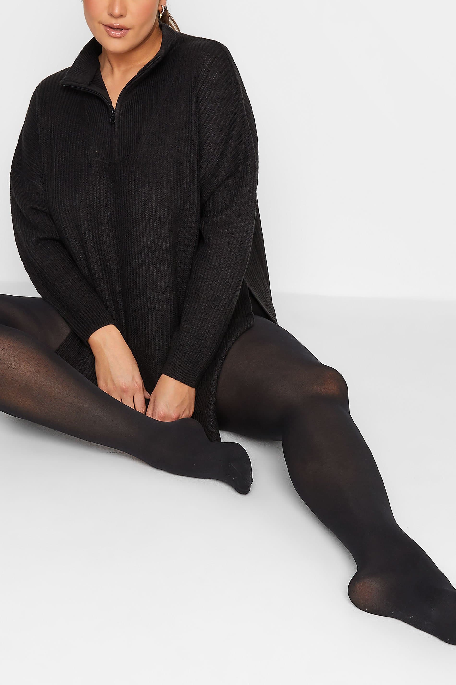 Yours Black Curve 50 Denier Microfibre Premium Tights