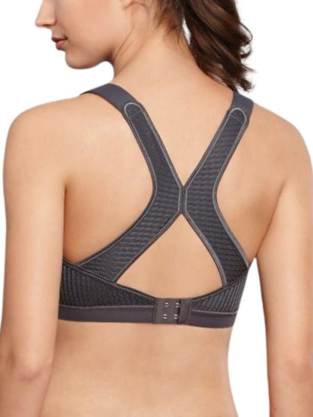Anita Anita Women's Dynamix Star Sports Bra in Grey - 2