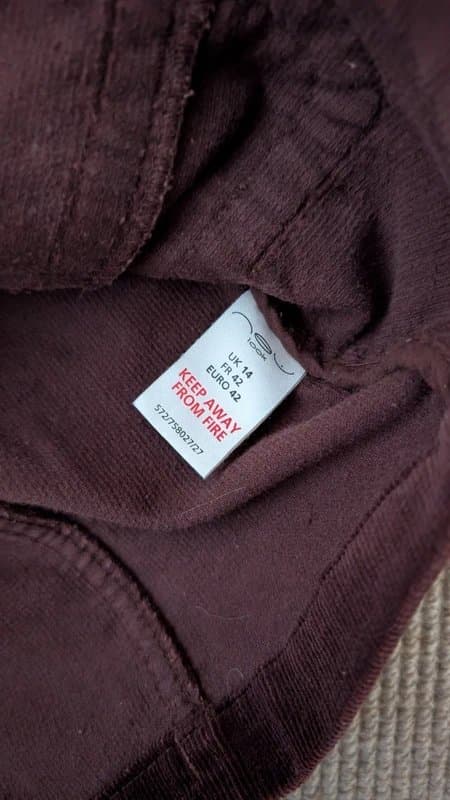 New Look Brown cord velvet blazer jacket