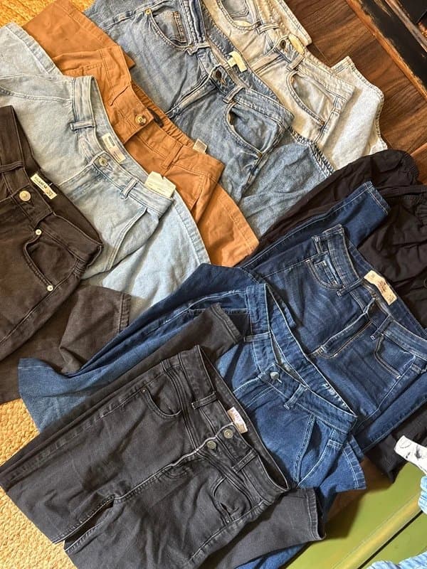H&M MEGA bundle size 8-10 jeans/Cargos