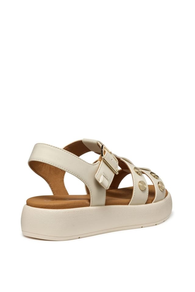 Geox Geox Women's D Camalei Sandals in Off-White - 2