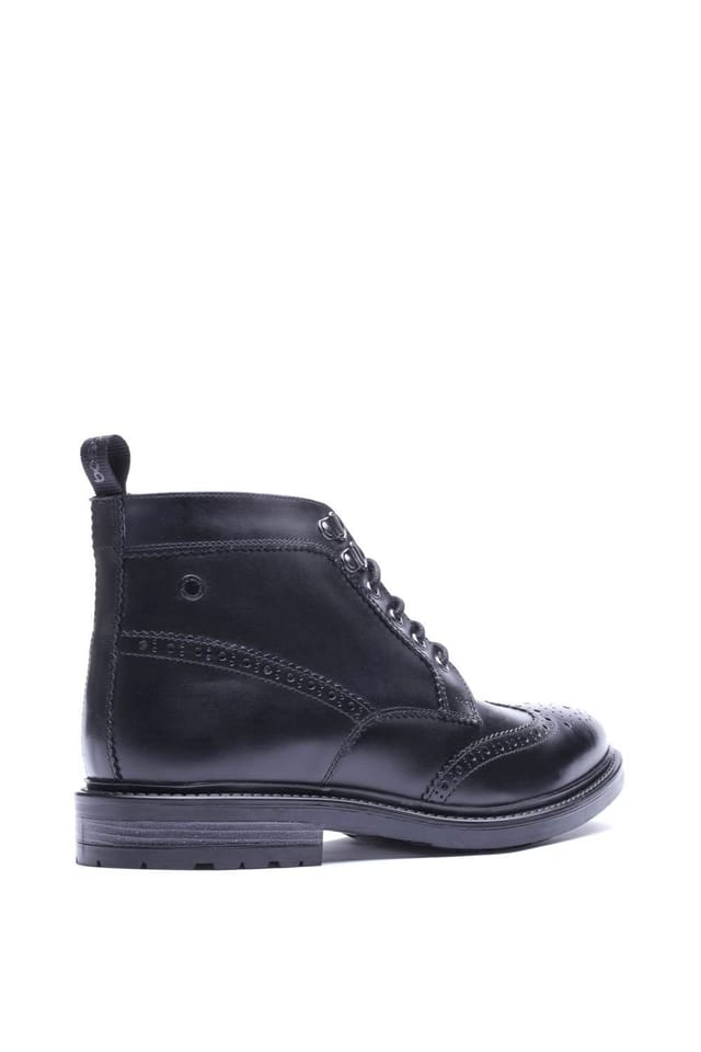 Base London Base London Men's Foster Brogue Boot in Black - 2